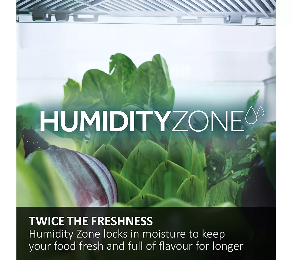 HAIER HTW5618ENMP Fridge Freezer - Platinum Inox
