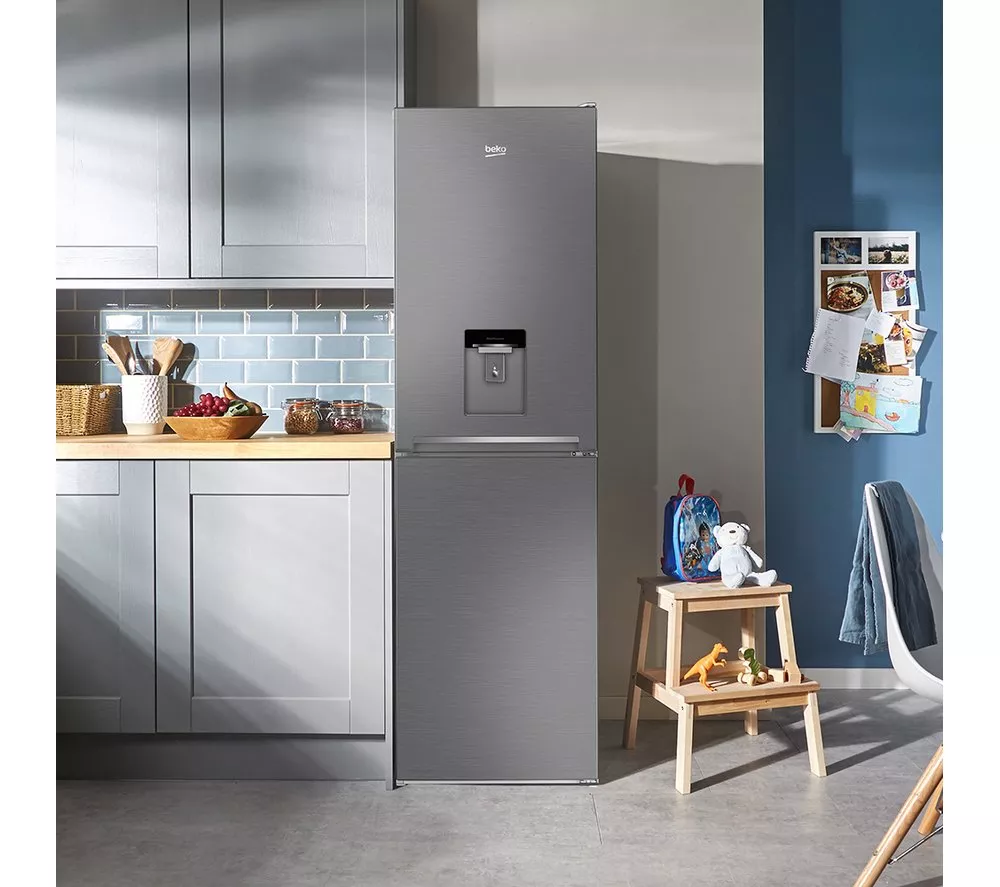 BEKO CNG4582DVPS 50 50 Fridge Freezer - Silver