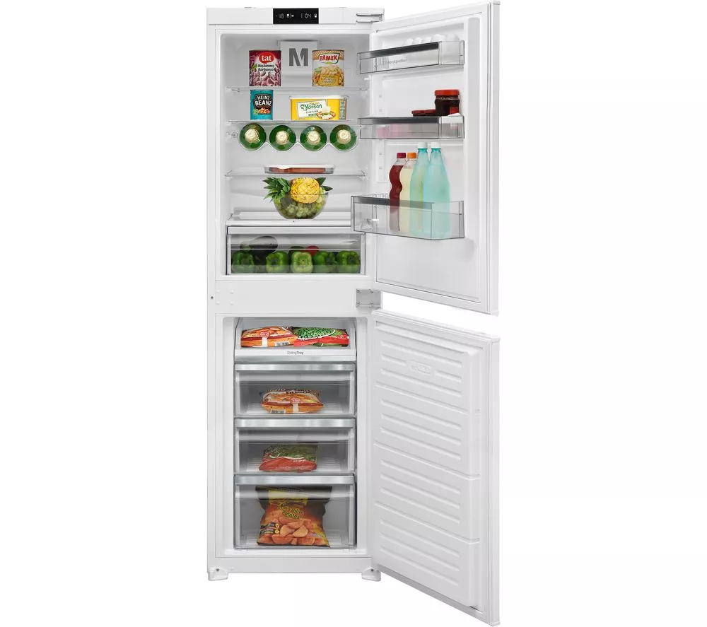 MONTPELLIER MIFF550FF Integrated 50 50 Fridge Freezer - Sliding Hinge