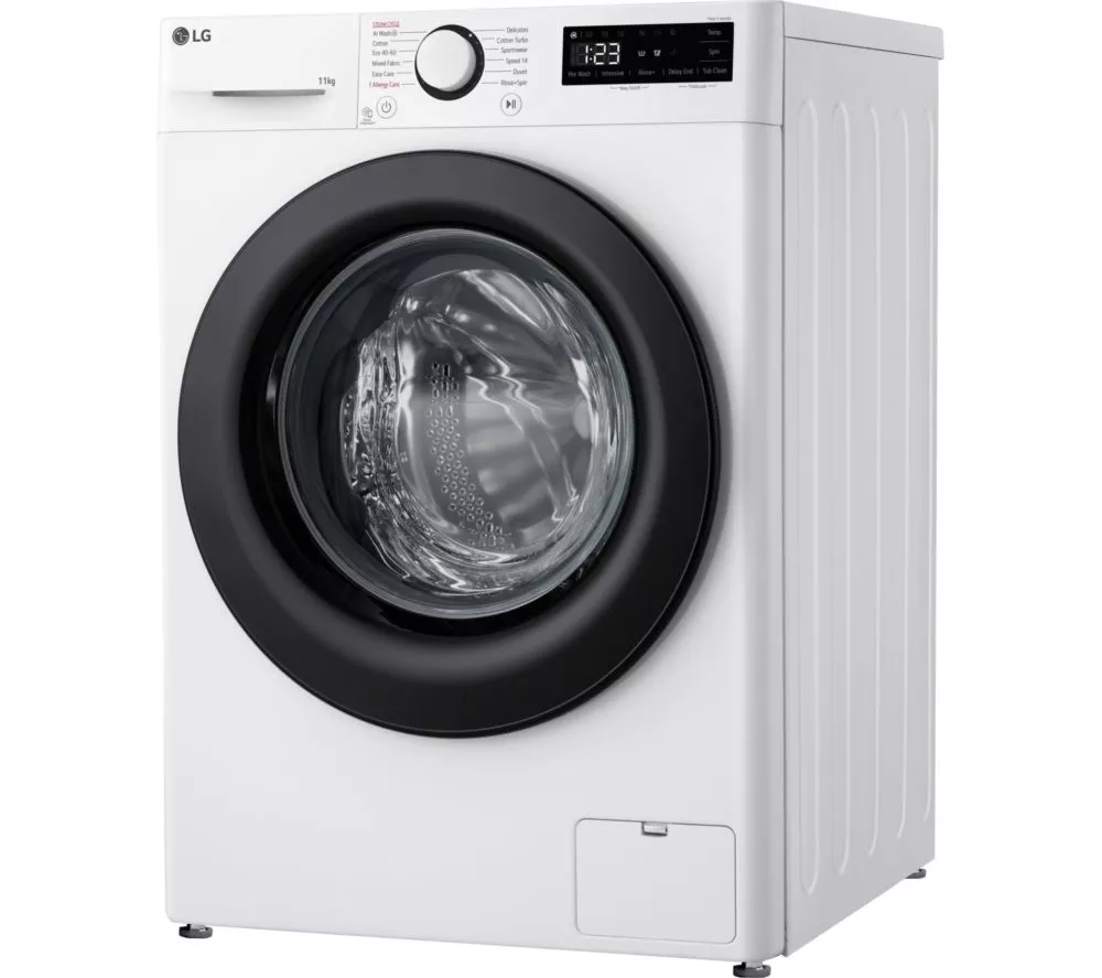 LGE TurboWash 360 with AI F4Y511WBLN1 11 kg 1400 Spin Washing Machine - White - Image 41