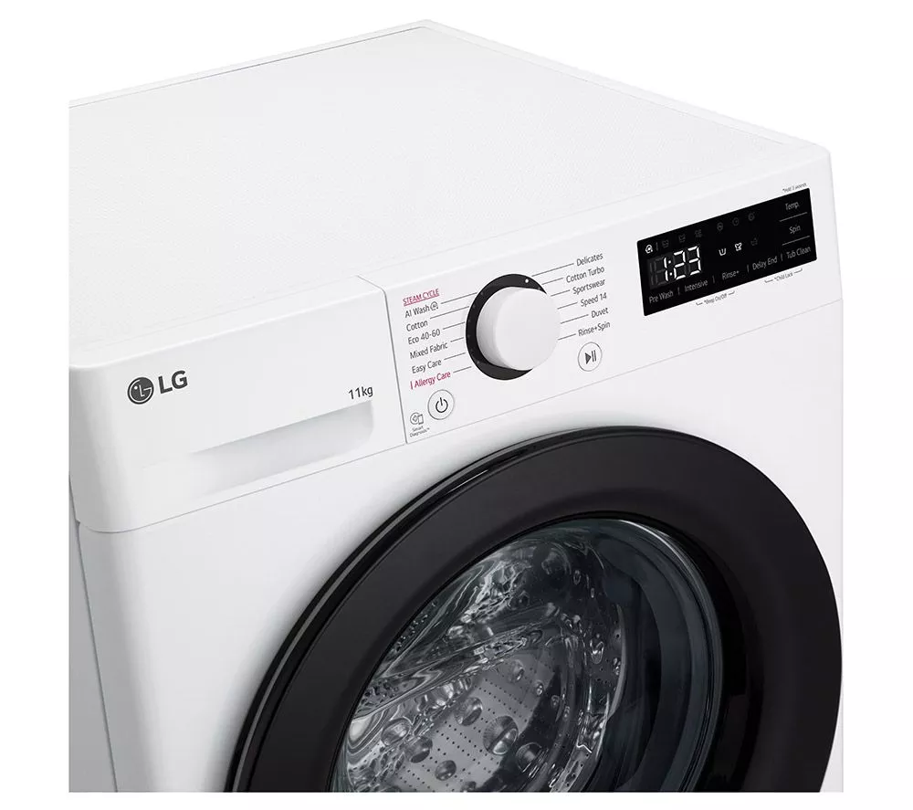 LGE TurboWash 360 with AI F4Y511WBLN1 11 kg 1400 Spin Washing Machine - White - Image 52