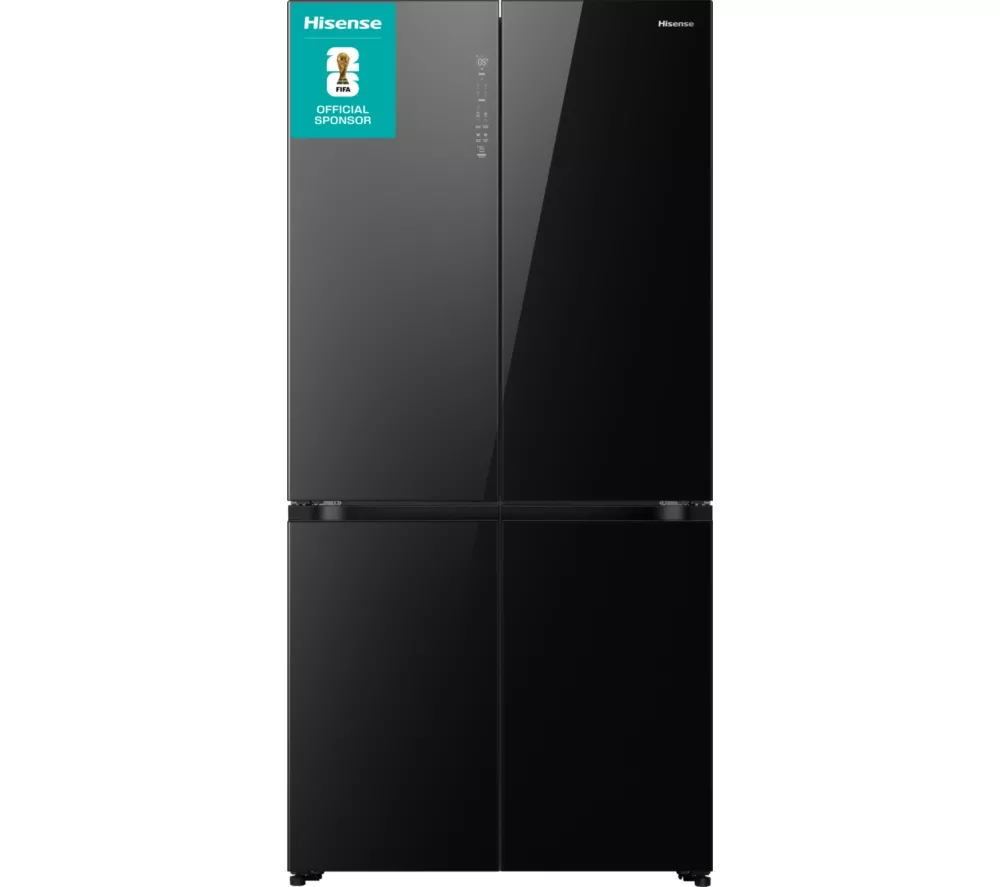 HISENSE RQ768N4GBE Fridge Freezer - Black