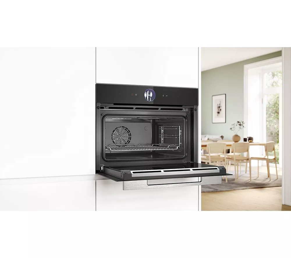 BOSCH Series 8 CSG7361B1 Built-in Compact Oven - Black