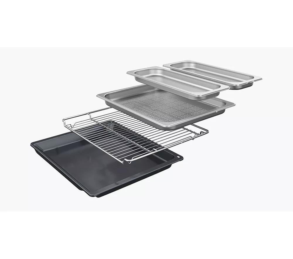 BOSCH Series 8 CSG7361B1 Built-in Compact Oven - Black