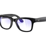 RAY-BAN Meta Wayfarer (Standard) Smart Glasses - Shiny Black  Clear