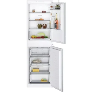 NEFF N30 KI7851SE0G Integrated 50 50 Fridge Freezer - Sliding Hinge