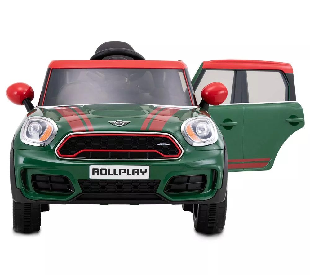 ROLLPLAY Mini Countryman Kids Electric Ride-On Car - Green - Image 6