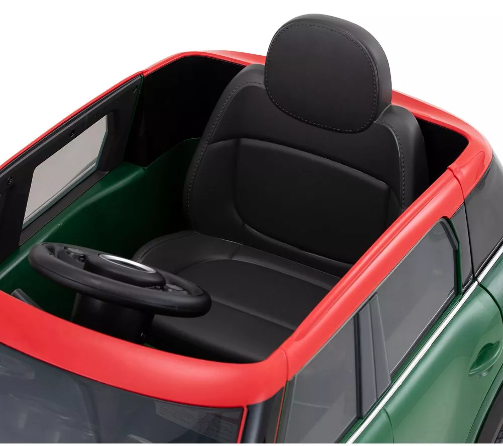 ROLLPLAY Mini Countryman Kids Electric Ride-On Car - Green - Image 7