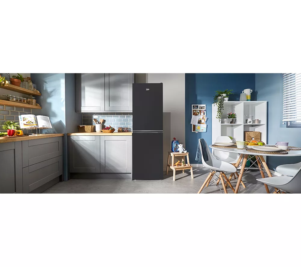 BEKO HarvestFresh AeroFlow CNG4692VA 50 50 Fridge Freezer - Anthracite