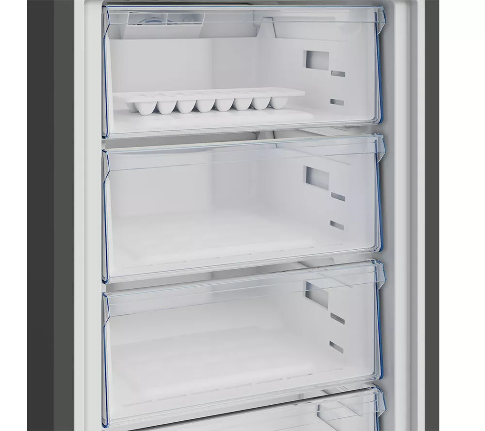 BEKO HarvestFresh AeroFlow CNG4692VA 50 50 Fridge Freezer - Anthracite