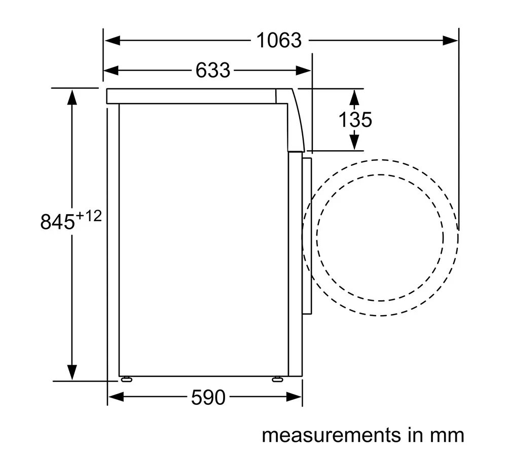 BOSCH Series 4 WAN28258GB 8 kg 1400 Spin Washing Machine - White