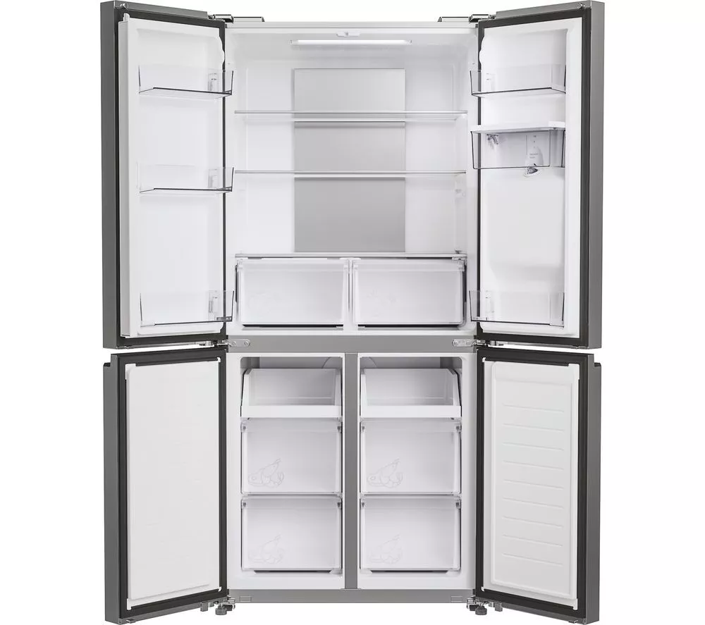 HOOVER HHCR3818ENPL Fridge Freezer - Inox