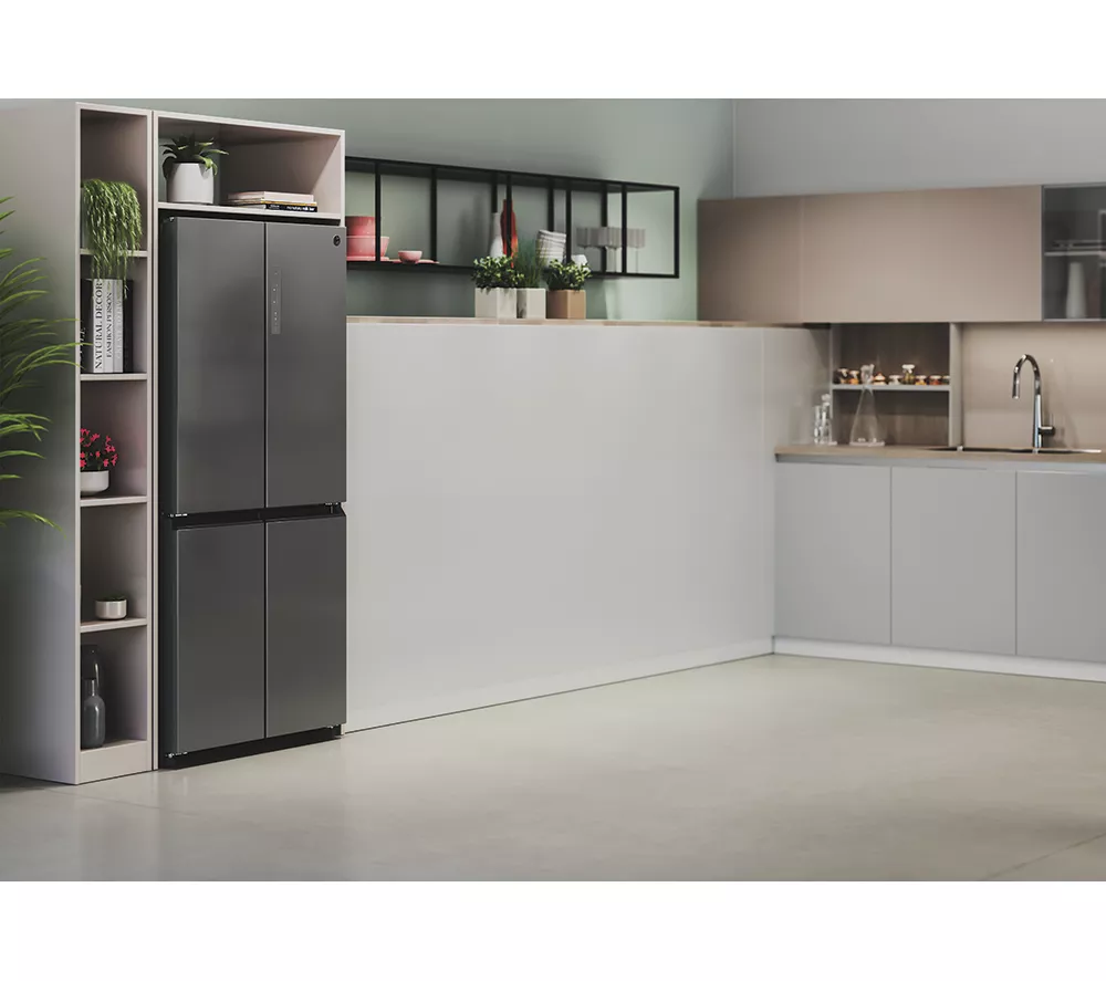 HOOVER HHCR3818ENPL Fridge Freezer - Inox