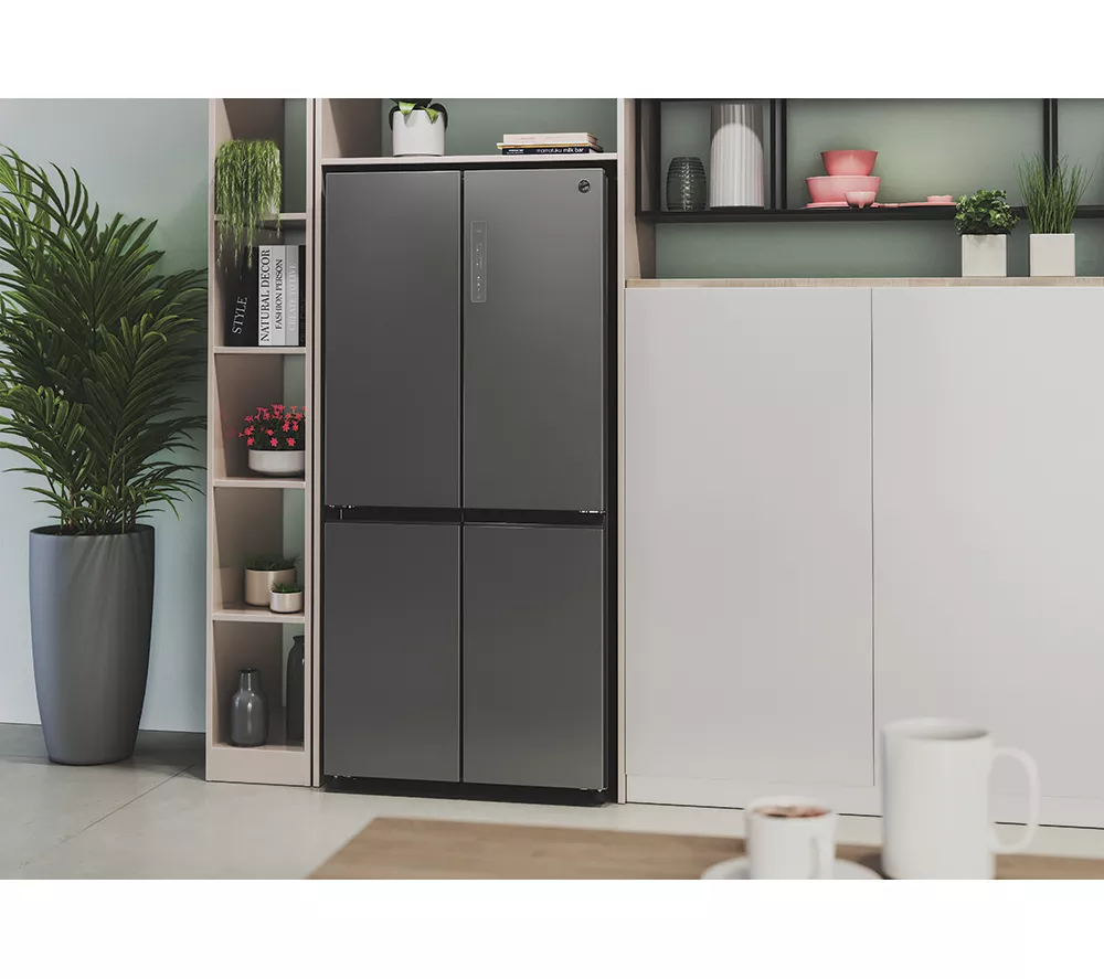 HOOVER HHCR3818ENPL Fridge Freezer - Inox