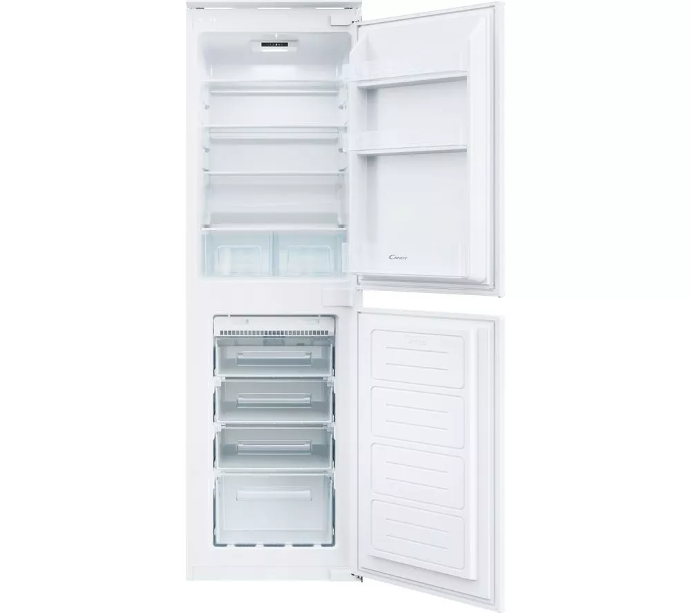 CANDY CB50N518EK Integrated 50 50 Fridge Freezer - White Sliding Hinge