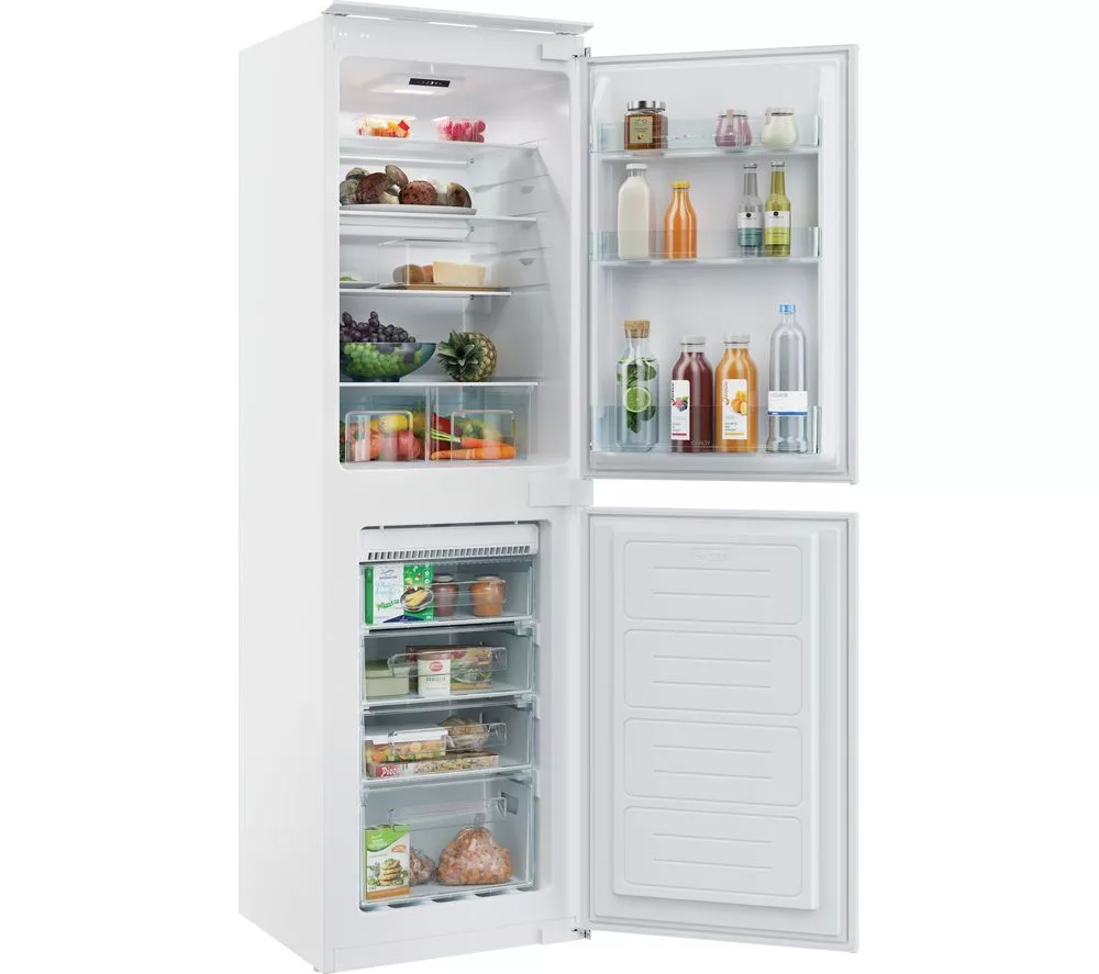 CANDY CB50N518EK Integrated 50 50 Fridge Freezer - White Sliding Hinge
