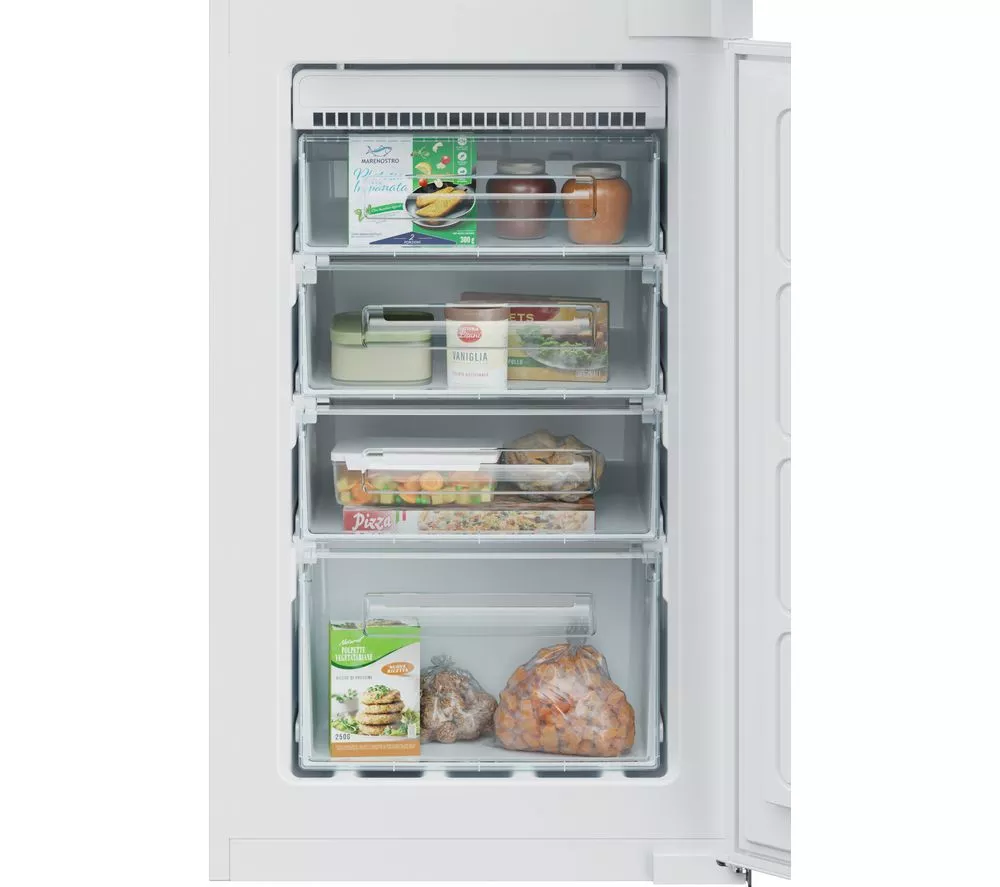 CANDY CB50N518EK Integrated 50 50 Fridge Freezer - White Sliding Hinge