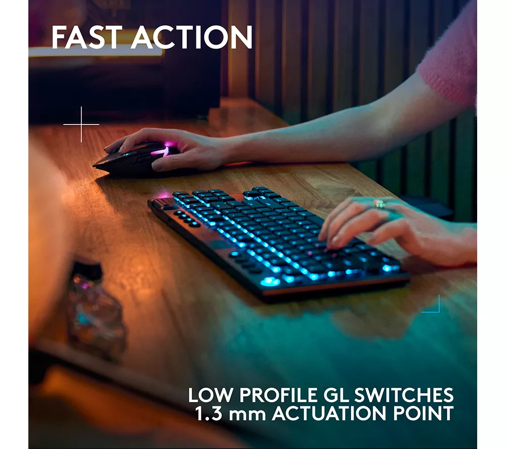 LOGITECH G915 LIGHTSPEED RGB Wireless Mechanical Gaming Keyboard