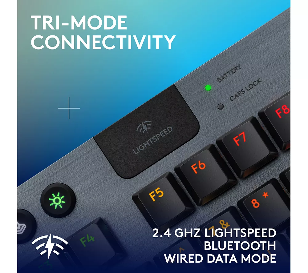 LOGITECH G915 LIGHTSPEED RGB Wireless Mechanical Gaming Keyboard