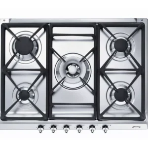 SMEG SE70SGH-5 70 cm Gas Hob - Stainless Steel