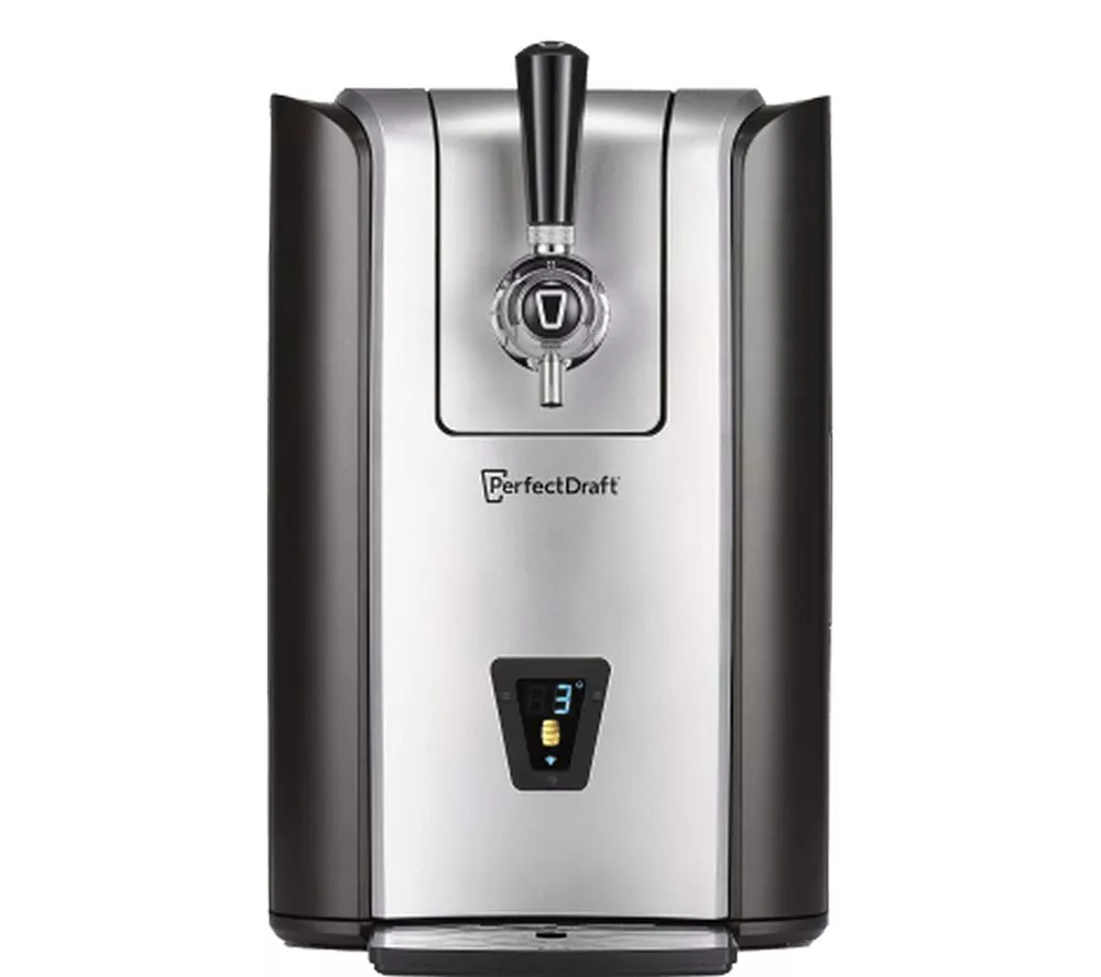 PERFECT DRAFT Pro Beer Dispenser - Black & Silver