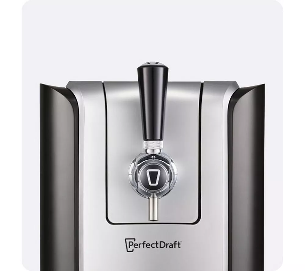 PERFECT DRAFT Pro Beer Dispenser - Black & Silver