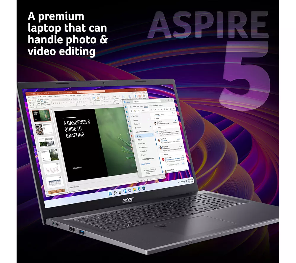 ACER Aspire 5 17.3" Laptop - Intel® Core™ i7 1 TB SSD Grey - Image 2