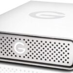 G TECH G-DRIVE External Hard Drive - 10 TB  Silver
