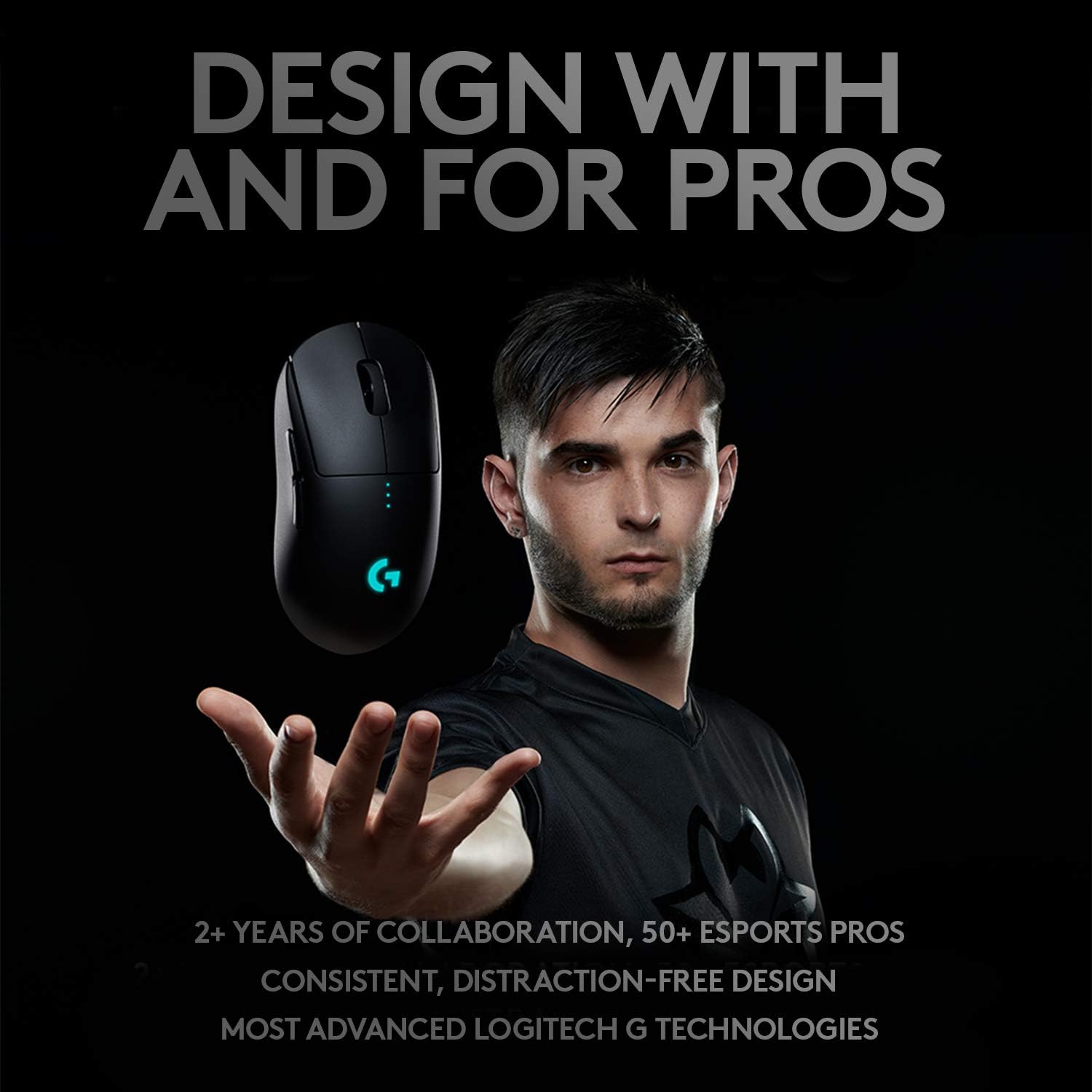 LOGITECH G PRO RGB Wireless Optical Gaming Mouse