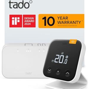 TADO Wireless Smart Thermostat Starter Kit & Radiator Add-on Bundle - Pack of 4