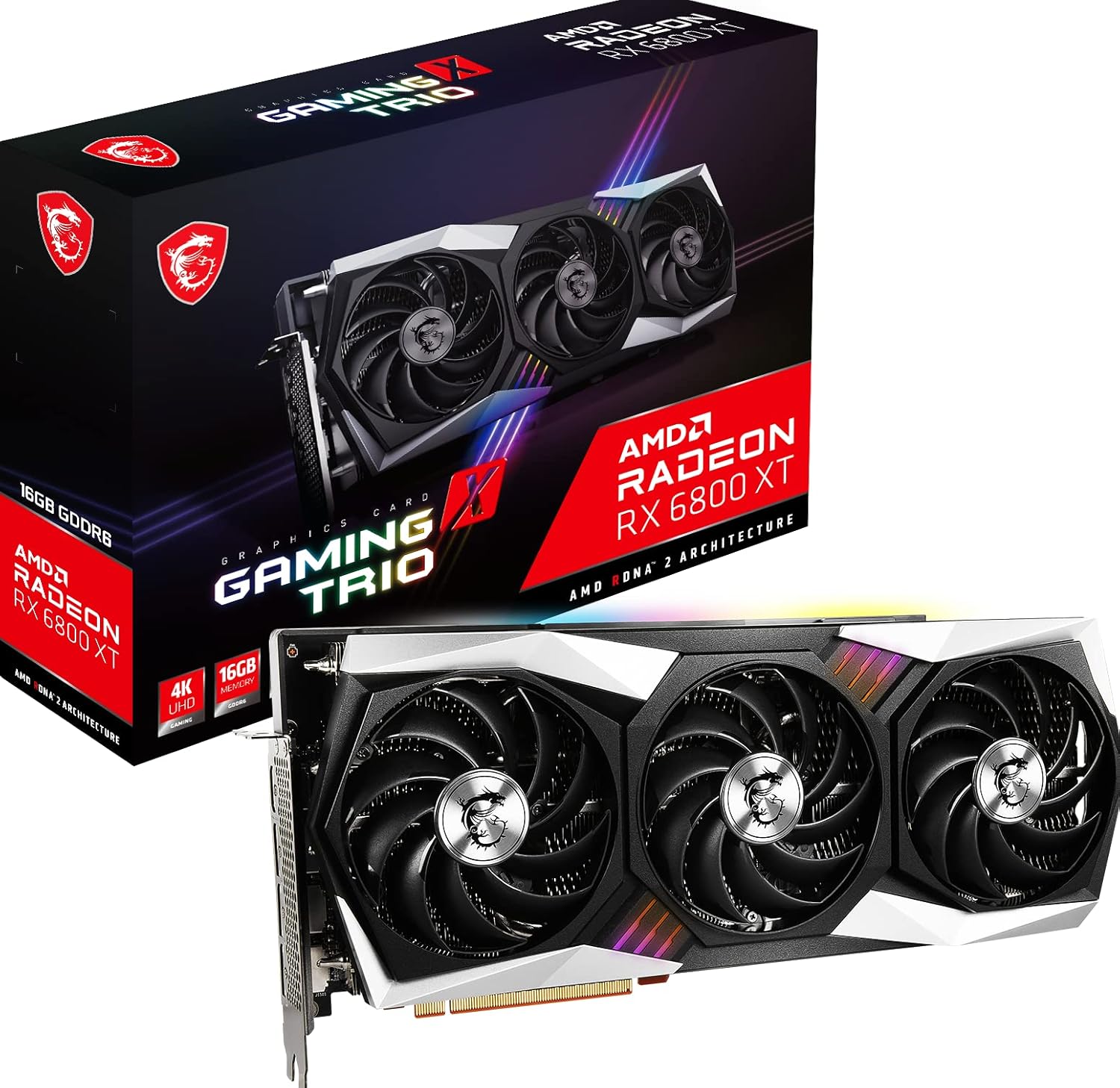 MSI Radeon RX 6800 XT 16 GB GAMING X TRIO Graphics Card