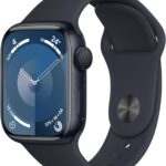 APPLE Watch Series 9 - 41 mm Midnight Aluminium Case with Midnight Sport Band  M L