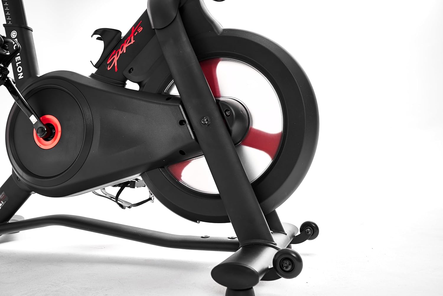 ECHELON Sport-S Connect Smart Bluetooth Exercise Bike - Black & Red