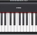 YAMAHA NP-32 Piaggero Keyboard Bundle - Black