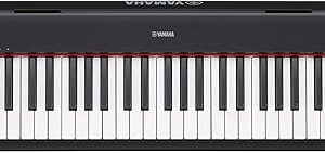 YAMAHA NP-32 Piaggero Keyboard Bundle - Black