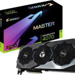 GIGABYTE AORUS GeForce RTX 4070 12 GB MASTER Graphics Card