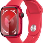 APPLE Watch Series 9 Cellular - 41 mm (PRODUCT)RED Aluminium Case with (PRODUCT)RED Sport Band  S M