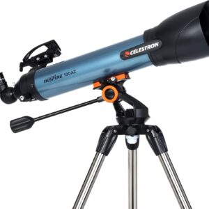 CELESTRON Inspire 100 22403-CGL Refractor Telescope - Black & Blue