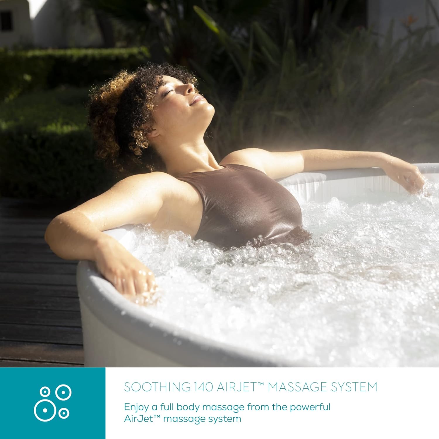 LAY-Z-SPA Napa AirJet Smart Inflatable Hot Tub