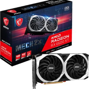 MSI Radeon RX 6600 XT 8 GB MECH 2X OC Graphics Card