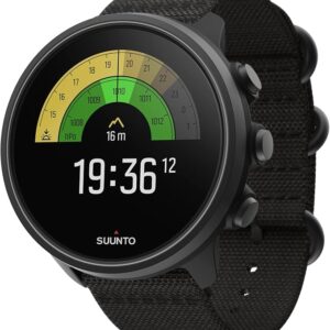 SUUNTO 9 Baro Sports Watch - Charcoal Black Titanium  Universal