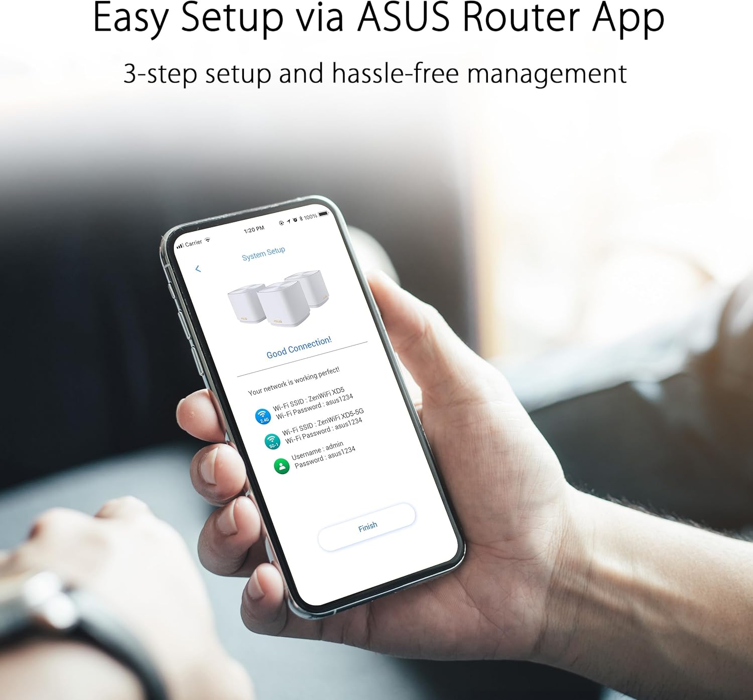 ASUS ZenWiFi XD5 Whole Home WiFi System - Triple Pack