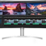 LG UltraWide 38WN95CP-W.AEK Quad HD 37.5" Curved Nano IPS LCD Monitor - White