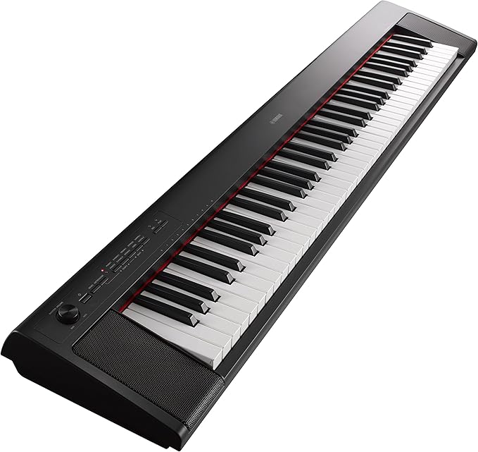 YAMAHA NP-32 Piaggero Keyboard Bundle - Black