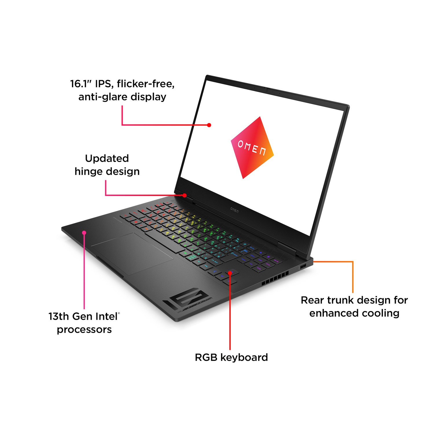 HP OMEN 16-wf0507na 16.1" Gaming Laptop - Intel® Core™ i7 RTX 4080 1 TB SSD
