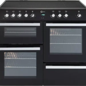 FLAVEL Milano 100 MLN10CRK Electric Range Cooker - Black & Chrome