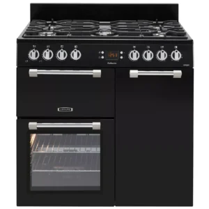 LEISURE Cookmaster CK90G232K 90 Dual Fuel Range Cooker - Black