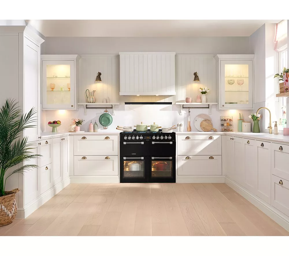 LEISURE Chefmaster CC100F521K 100 cm Dual Fuel Range Cooker - Black - Image 8