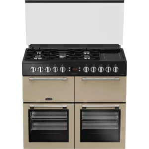 LEISURE Chefmaster CC100F521C 100 cm Dual Fuel Range Cooker - Cream & Black
