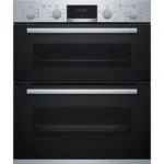 BOSCH Series 4 NBS533BS0B Electric Built-under Double Oven - Stainless Steel